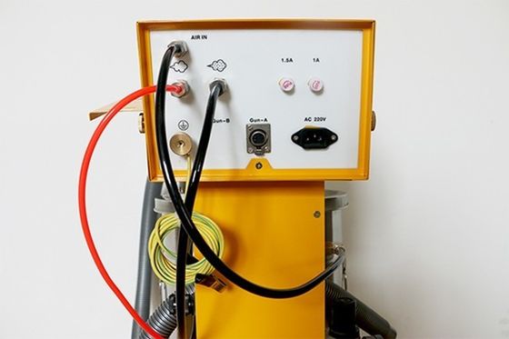 Pistola di rivestimento in polvere Macchina di spruzzo in polvere per ruote di auto Motore