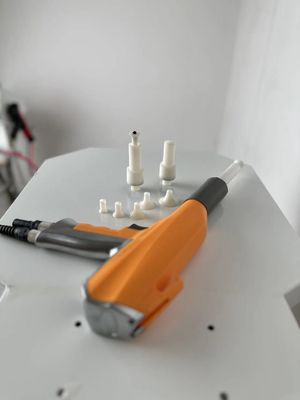Pistola manuale di rivestimento in polvere ad alta precisione Pistola di verniciatura in polvere resistente ai prodotti chimici